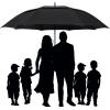 imageG4Free 72 Inch Huge Large Oversize Golf Umbrella Automatic Open Double Canopy Vented Windproof Stick Umbrella 6 Ft Heavy Duty For Outdoor Doorman FamilyBlackBlack