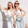 imageG4Free Clear Sling Bag Clear Crossbody Mesh Purses for Women Transparent Lightweight Chest BagBstyle