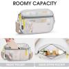 imageG4Free Clear Sling Bag Clear Crossbody Mesh Purses for Women Transparent Lightweight Chest BagBstyle