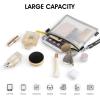 imageG4Free Clear Sling Bag Clear Crossbody Mesh Purses for Women Transparent Lightweight Chest BagDstyle