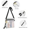 imageG4Free Clear Sling Bag Clear Crossbody Mesh Purses for Women Transparent Lightweight Chest BagDstyle