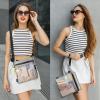 imageG4Free Clear Sling Bag Clear Crossbody Mesh Purses for Women Transparent Lightweight Chest BagDstyle