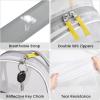 imageG4Free Clear Sling Bag Clear Crossbody Mesh Purses for Women Transparent Lightweight Chest BagI Style