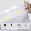 imageG4Free Clear Sling Bag Stadium Approved Clear Fanny Pack Crossbody Mesh Bag Purses Transparent Lightweight ChestWhite