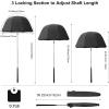 imageG4Free Golf Bag Umbrella for Club Protection Flex UmbrellaBlack