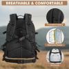 imageG4Free Large Military Tactical Backpack for Men 3 Day Pack Molle Backpack Army Rucksack for Hiking Camping Travel BlackBlack