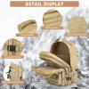 imageG4Free Large Military Tactical Backpack for Men 3 Day Pack Molle Backpack Army Rucksack for Hiking Camping Travel BlackKhaki