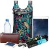 imageG4Free Lightweight Packable Hiking Backpack for Men Women Small Hiking Daypacks Foldable Shoulder Pack Casual Outdoor Bag 11LBlue Leaf