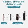 imageG4Free Mini Travel Folding Umbrella for Purse Compact UPF 50 UV Protection Sun ampamp Rain Small Umbrella Lightweight Portable Parasol Fits in Pocket Wallet for Women MenPink