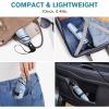 imageG4Free Mini Ultralight Umbrella UPF 50 UV Protection Compact Lightweight Travel Umbrella Super Slim Small Portable Automatic Open and Close40 InchBlackoutPlaid Blue