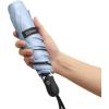 imageG4Free Mini Ultralight Umbrella UPF 50 UV Protection Compact Lightweight Travel Umbrella Super Slim Small Portable Automatic Open and Close40 InchBlackoutPlaid Blue