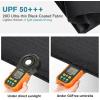 imageG4Free Mini Ultralight Umbrella UPF 50 UV Protection Compact Lightweight Travel Umbrella Super Slim Small Portable Automatic Open and Close40 InchBlackoutPlaid Black