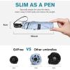 imageG4Free Mini Ultralight Umbrella UPF 50 UV Protection Compact Lightweight Travel Umbrella Super Slim Small Portable Automatic Open and Close40 InchBlackoutPlaid Blue