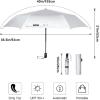 imageG4Free Mini Ultralight Umbrella UPF 50 UV Protection Compact Lightweight Travel Umbrella Super Slim Small Portable Automatic Open and Close40 InchUV SilverBlack