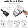 imageG4Free Mini Ultralight Umbrella UPF 50 UV Protection Compact Lightweight Travel Umbrella Super Slim Small Portable Automatic Open and Close40 InchUV SilverBlack