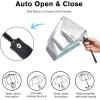 imageG4Free Mini Ultralight Umbrella UPF 50 UV Protection Compact Lightweight Travel Umbrella Super Slim Small Portable Automatic Open and Close40 InchUV SilverLight Blue