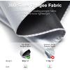 imageG4Free Mini Ultralight Umbrella UPF 50 UV Protection Compact Lightweight Travel Umbrella Super Slim Small Portable Automatic Open and Close40 InchUV SilverBlack