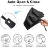 imageG4Free Mini Ultralight Umbrella UPF 50 UV Protection Compact Lightweight Travel Umbrella Super Slim Small Portable Automatic Open and Close40 InchUltraLight Black