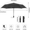 imageG4Free Mini Ultralight Umbrella UPF 50 UV Protection Compact Lightweight Travel Umbrella Super Slim Small Portable Automatic Open and Close40 InchUltraLight Black