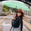 imageG4Free Mini Ultralight Umbrella UPF 50 UV Protection Compact Lightweight Travel Umbrella Super Slim Small Portable Automatic Open and Close40 InchUltraLight Light Green
