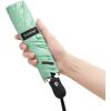 imageG4Free Mini Ultralight Umbrella UPF 50 UV Protection Compact Lightweight Travel Umbrella Super Slim Small Portable Automatic Open and Close40 InchUltraLight Light Green