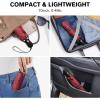imageG4Free Mini Ultralight Umbrella UPF 50 UV Protection Compact Lightweight Travel Umbrella Super Slim Small Portable Automatic Open and Close40 InchUltraLight Wine Red