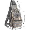 imageG4Free Outdoor Tactical Bag Backpack Military Sport Bag Pack Sling Shoulder Backpack Tactical Bag for Every Day CarryNew Acu Camouflage