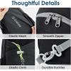 imageG4Free Sling Bag Casual Chest Shoulder Handbag Crossbody Backpack for Men with Front Pocket BlackBlack