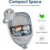 imageG4Free Sling Bag Casual Chest Shoulder Handbag Crossbody Backpack for Men with Front Pocket BlackGray