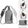 imageG4Free Sling Bag RFID Blocking Lightweight Crossbody Backpack Chest Shoulder Bag for Travel Sports RunningBlack