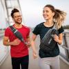 imageG4Free Sling Bag RFID Blocking Lightweight Crossbody Backpack Chest Shoulder Bag for Travel Sports RunningBlack