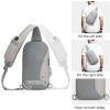 imageG4Free Sling Bag RFID Blocking Lightweight Crossbody Backpack Chest Shoulder Bag for Travel Sports RunningGrey