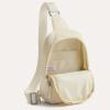 imageG4Free Sling Bag for Women Casual Quilted Puffer Crossbody Purse Lightweight Fanny Packs for Daily Travel WorkBeige