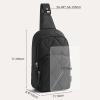 imageG4Free Sling Bag for Women Casual Quilted Puffer Crossbody Purse Lightweight Fanny Packs for Daily Travel WorkBlack