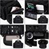 imageG4Free Sport Outdoor Waist Pack Tactical Sling Bag Hiking Fanny Pack Fishing TacklesBlack