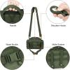 imageG4Free Sport Outdoor Waist Pack Tactical Sling Bag Hiking Fanny Pack Fishing TacklesGreen