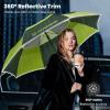 imageG4Free Strongest Golf Umbrella with Full Carbon Fiber Wellconstructed ampamp Super Lightweight ampamp Windproof Double Vented Mesh Canopy Large 62 Inch Oversized Stick Umbrellas for Rain Sun Automatic OpenFluorescentDark Green