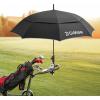 imageG4Free Strongest Golf Umbrella with Full Carbon Fiber Wellconstructed ampamp Super Lightweight ampamp Windproof Double Vented Mesh Canopy Large 62 Inch Oversized Stick Umbrellas for Rain Sun Automatic OpenBlack