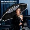 imageG4Free Strongest Golf Umbrella with Full Carbon Fiber Wellconstructed ampamp Super Lightweight ampamp Windproof Double Vented Mesh Canopy Large 62 Inch Oversized Stick Umbrellas for Rain Sun Automatic OpenBlack