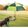 imageG4Free Strongest Golf Umbrella with Full Carbon Fiber Wellconstructed ampamp Super Lightweight ampamp Windproof Double Vented Mesh Canopy Large 62 Inch Oversized Stick Umbrellas for Rain Sun Automatic OpenFluorescentDark Green