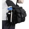 imageG4Free Tactical Messenger Fishing Tackle Side Bag EDC Sling Pack Utility VersipackBlack