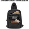 imageG4Free Tactical Sling Bag Backpack EDC Concealed Carry Bag Small Crossbody Shoulder Chest PackBlack