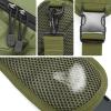 imageG4Free Tactical Sling Bag for Men Women EDC Concealed Carry Bag with Molle Crossbody Shoulder Pack BlackGreen