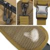 imageG4Free Tactical Sling Bag for Men Women EDC Concealed Carry Bag with Molle Crossbody Shoulder Pack BlackKhaki