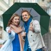 imageG4Free UPF 50 52 Inch UV Protection Umbrella Automatic Open Hook Handle J Stick Golf Umbrellas for Rain Sun ampamp Wind ProtectionSilverBlackSilverGreen