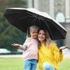 imageG4Free UPF 50 UV Protection 54 Inch Large Reverse Travel Umbrella 10 Ribs Windproof Compact Sun Blocking Inverted Car Umbrellas Automatic Open Close BlackSilverUVBlackSilver