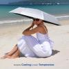 imageG4Free UPF 50 UV Protection Large Travel Umbrella 46 Inch Double Layer Auto Open Close Windproof Sun Blocking UmbrellaBlack