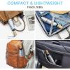 imageG4Free UPF 50 UV Protection Travel Umbrella with Wooden Handle 42 Inch Lightweight Sun Rain Folding Umbrellas Auto Open Close BlackSky