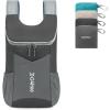 imageG4Free 11L Hiking Backpack Small Ultra light Packable Backpack Travel Bag for Women Men Casual Outdoor Camping Daypack BlackDark Grey