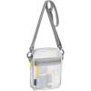 imageG4Free Clear Bag Stadium Approved Clear Sling Mesh Bag for Women Men Crossbody for Concerts Sports Events FestivalsWhite